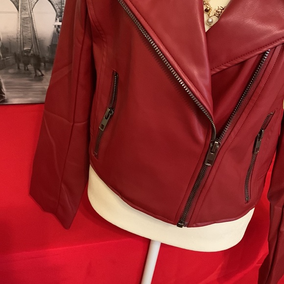 NWT ee:some Leather Jacket - Picture 5 of 7